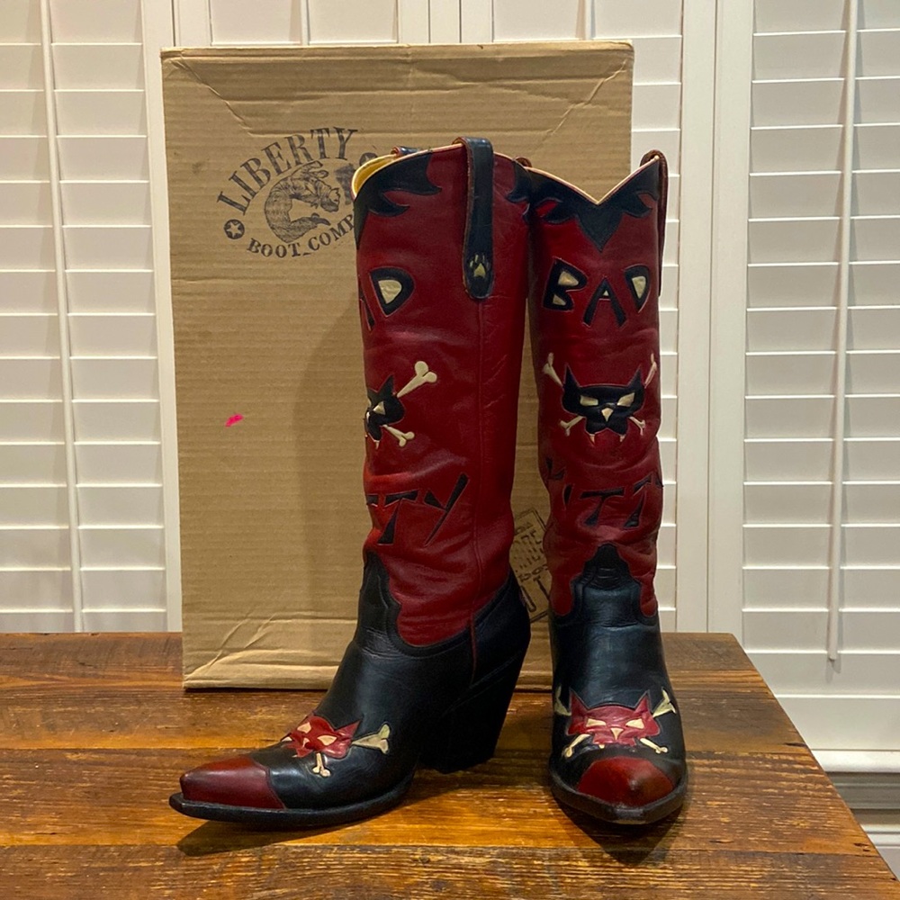 Liberty Handmade Boot Company Bad Kitty Boots